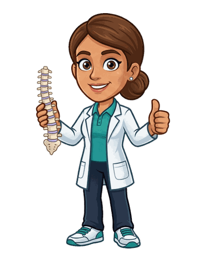 Dr. Ace — mascot for chiropractic clinic