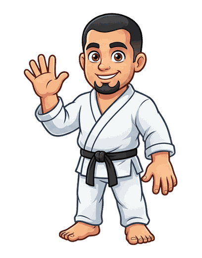 Kai — mascot for martial arts school