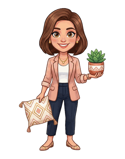 Stella — mascot for home staging company