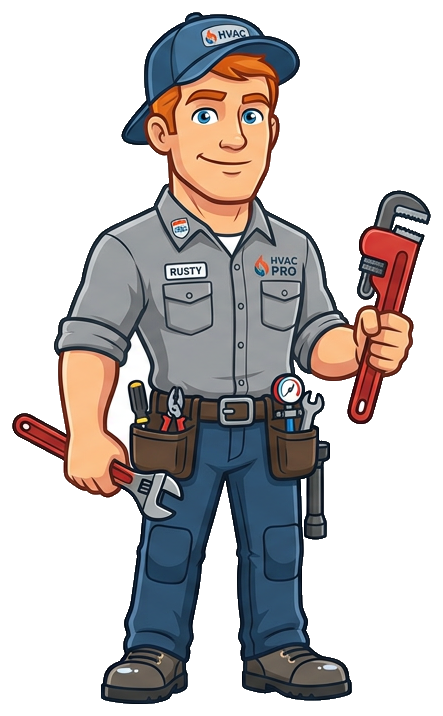 Reggie — mascot for HVAC company
